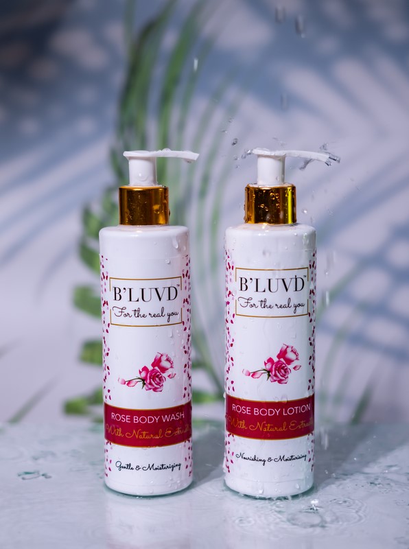 Rose Body Wash & Body Lotion