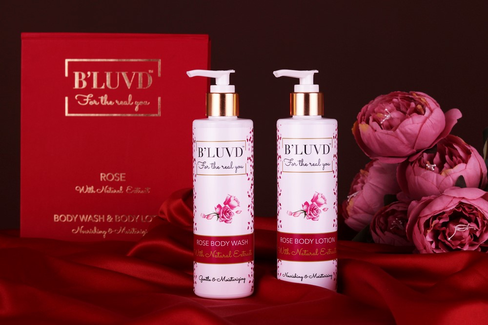 Rose Body Wash & Body Lotion - Image 4