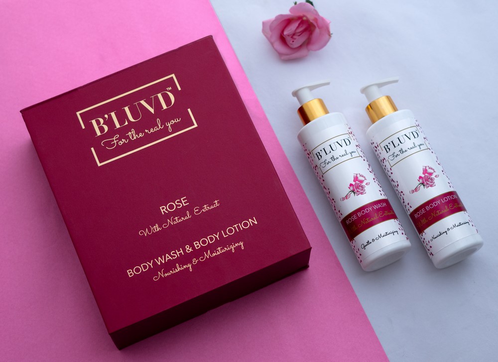 Rose Body Wash & Body Lotion - Image 2